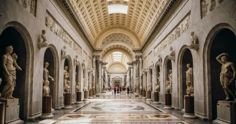 Explora los impresionantes Museos Vaticanos en Ciudad del Vaticano, una experiencia cultural única en Italia